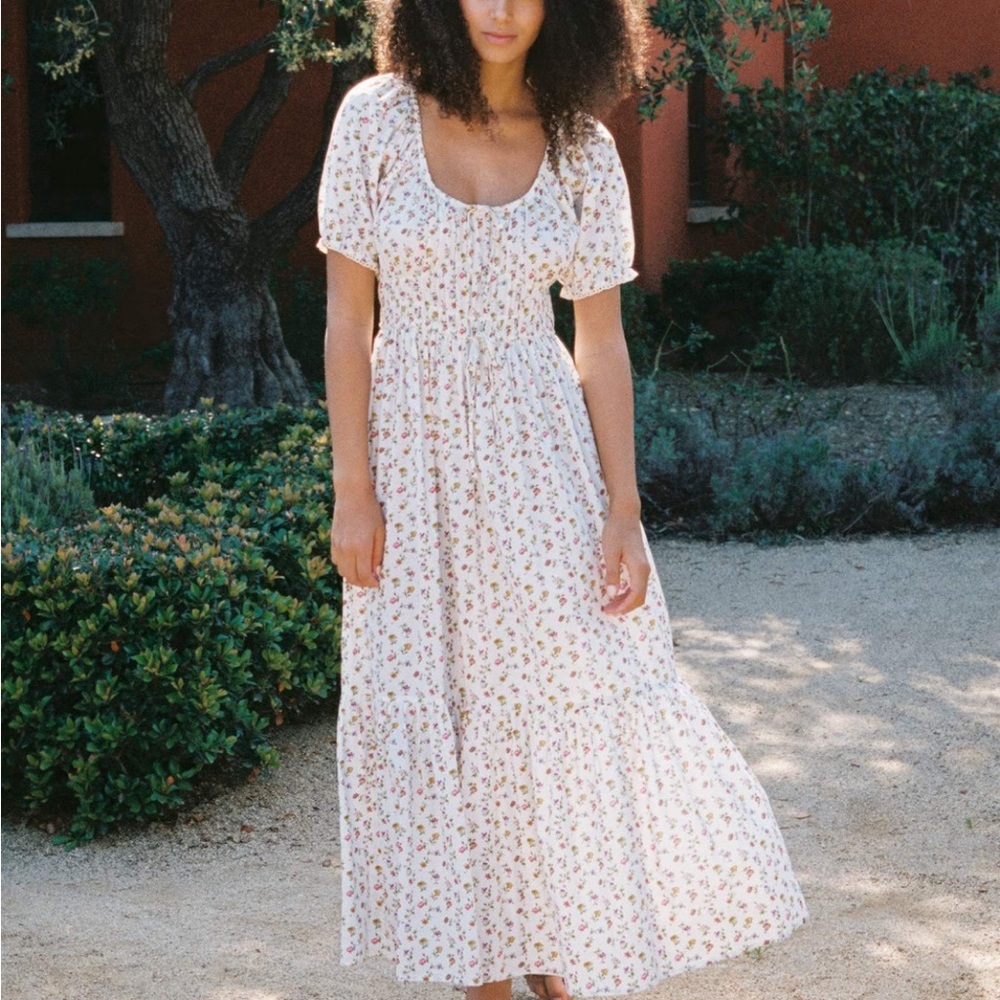 NWT Christy Dawn Brynne cream garden size M nwt